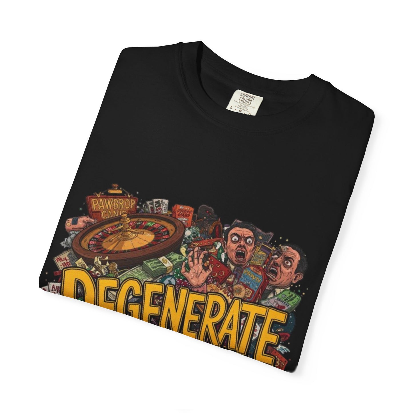 Degenerate Gambling Graphic T-Shirt